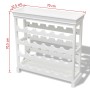 Abreu white wine rack cabinet by vidaXL, Wine racks - Ref: Foro24-242438, Price: 111,99 €, Discount: %