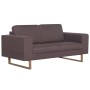 2 seater taupe fabric sofa by , Sofas - Ref: Foro24-281395, Price: 327,83 €, Discount: %