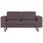 2 seater taupe fabric sofa by , Sofas - Ref: Foro24-281395, Price: 327,83 €, Discount: %