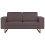 2-piece sofa set in taupe gray fabric by , Sofas - Ref: Foro24-276866, Price: 739,60 €, Discount: %