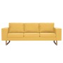 Yellow fabric 2-piece sofa set by , Sofas - Ref: Foro24-276864, Price: 793,01 €, Discount: %