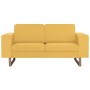 Yellow fabric 2-piece sofa set by , Sofas - Ref: Foro24-276864, Price: 793,01 €, Discount: %