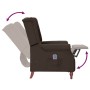 Dark Brown Fabric Reclining Massage Chair by , Electric massage chairs - Ref: Foro24-342232, Price: 176,99 €, Discount: %