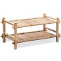 Two Tier Bamboo Shoe Rack by vidaXL, Shoe racks and shoe organizers - Ref: Foro24-242490, Price: 46,57 €, Discount: %