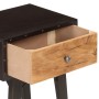 Mesita de noche de madera maciza reciclada 40x30x50 cm de vidaXL, Mesitas de noche - Ref: Foro24-287856, Precio: 81,99 €, Des...