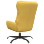 Relaxation armchair with footrest in mustard yellow fabric by , Armchairs - Ref: Foro24-3097590, Price: 141,99 €, Discount: %