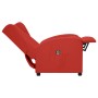 Sillón orejero eléctrico reclinable cuero sintético rojo tinto de , Sillones - Ref: Foro24-3098953, Precio: 213,99 €, Descuen...