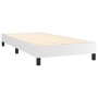 Cama box spring con colchón cuero sintético blanco 100x200 cm de , Camas y somieres - Ref: Foro24-3127296, Precio: 354,05 €, ...