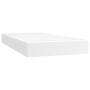 Cama box spring con colchón cuero sintético blanco 100x200 cm de , Camas y somieres - Ref: Foro24-3127296, Precio: 354,05 €, ...