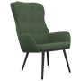 Dark Green Velvet Relaxation Chair by , Armchairs - Ref: Foro24-341231, Price: 115,35 €, Discount: %