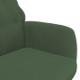 Dark Green Velvet Relaxation Chair by , Armchairs - Ref: Foro24-341231, Price: 115,35 €, Discount: %