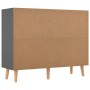 Aparador de madera de ingeniería gris 90x30x72 cm de , Aparadores - Ref: Foro24-326815, Precio: 107,93 €, Descuento: %