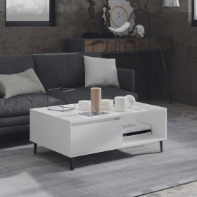 White plywood coffee table 90x60x35 cm by , Coffee table - Ref: Foro24-806004, Price: 65,75 €, Discount: %