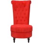 Roter Stoffsessel mit hoher Rückenlehne von , Sessel - Ref: Foro24-243183, Preis: 281,99 €, Rabatt: %