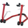 Soporte trasero para motocicleta rojo de vidaXL, Equipo & Herramientas de Taller - Ref: Foro24-141971, Precio: 65,39 €, Descu...