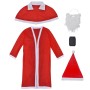 Christmas Costume Set Santa Claus Robe by vidaXL, Festive and seasonal decorations - Ref: Foro24-131011, Price: 16,54 €, Disc...