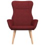 Sillón de relax de tela color rojo tinto de , Sillones - Ref: Foro24-341402, Precio: 111,82 €, Descuento: %