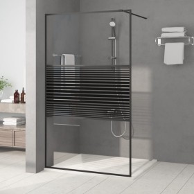 ESG Glasduschwand transparent schwarz 115x195 cm von , Duschwände und Duschwände - Ref: Foro24-152148, Preis: 184,07 €, Rabat...