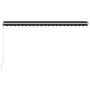 Anthracite gray manual retractable awning 500x300 cm by vidaXL, Awnings - Ref: Foro24-3051221, Price: 400,99 €, Discount: %