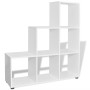 Ladder-shaped bookcase 107 cm white by vidaXL, Bookcases and shelves - Ref: Foro24-242552, Price: 73,18 €, Discount: %