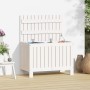 White pine wood garden storage box 76x42.5x54 cm by , Outdoor storage boxes - Ref: Foro24-823823, Price: 144,12 €, Discount: %