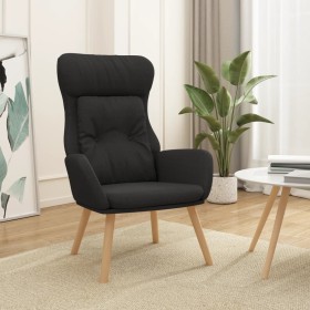 Black fabric relaxation armchair by , Armchairs - Ref: Foro24-341296, Price: 100,99 €, Discount: %