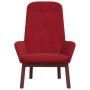 Red wine velvet relaxation armchair by , Armchairs - Ref: Foro24-341223, Price: 131,21 €, Discount: %