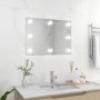 Frameless Wall Mirror with LED Lights Rectangular Glass by , Mirrors - Ref: Foro24-3078643, Price: 40,84 €, Discount: %