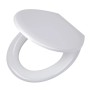 White Thermoplast toilet seat Tiger Pasadena brand 250040646 by Tiger, Toilet and bidet seats - Ref: Foro24-406539, Price: 34...