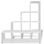 Estantería librería en forma de escalera 142 cm blanca de vidaXL, Librerías y estanterías - Ref: Foro24-242550, Precio: 143,5...