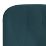 Sillón de relax de terciopelo azul de , Sillones - Ref: Foro24-341228, Precio: 139,02 €, Descuento: %