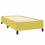 Green fabric bed frame 90x200 cm by , Beds and slatted bases - Ref: Foro24-347041, Price: 92,58 €, Discount: %