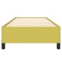 Green fabric bed frame 90x200 cm by , Beds and slatted bases - Ref: Foro24-347041, Price: 92,58 €, Discount: %