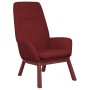 Sillón de relax de tela color rojo tinto de , Sillones - Ref: Foro24-341391, Precio: 127,73 €, Descuento: %