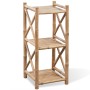 Square 3-Level Bamboo Shelf by vidaXL, Bookcases and shelves - Ref: Foro24-242491, Price: 68,67 €, Discount: %