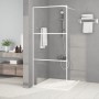 Transparent white ESG glass shower screen 90x195 cm by , Shower walls and screens - Ref: Foro24-152121, Price: 137,66 €, Disc...