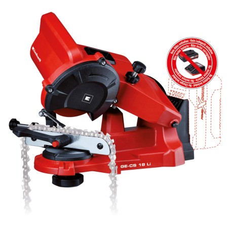 Einhell afilador inalámbrico de cadenas de motosierras GE-CS 18Li-Solo de Einhell, Sacapuntas o afiladores - Ref: Foro24-4066...