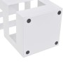 Square umbrella stand cane holder white steel 48.5 cm by vidaXL, umbrella stands - Ref: Foro24-242470, Price: 32,37 €, Discou...