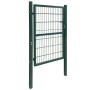 Green individual 2D fence gate 106x170 cm by vidaXL, garden gates - Ref: Foro24-141749, Price: 180,99 €, Discount: %