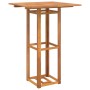 High terrace table solid acacia wood 75x75x110 cm by , Garden tables - Ref: Foro24-319187, Price: 106,21 €, Discount: %