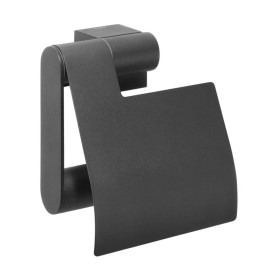 Black toilet paper holder Tiger model Nomad 249130746 by Tiger, toilet paper holder - Ref: Foro24-406531, Price: 58,99 €, Dis...