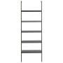 Inclined shelving unit with 5 shelves black 64x35x185 cm by , Bookcases and shelves - Ref: Foro24-336387, Price: 83,24 €, Dis...