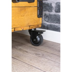 Mac Lean Swivel wheels with brake 4 units black 75 mm by , Material handling - Ref: Foro24-444088, Price: 50,99 €, Discount: %