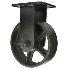 Mac Lean Fixed swivel casters 2 units 150 mm black by , Material handling - Ref: Foro24-444095, Price: 62,99 €, Discount: %