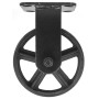 Mac Lean Fixed swivel casters 2 units 150 mm black by , Material handling - Ref: Foro24-444095, Price: 62,68 €, Discount: %