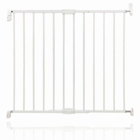 Mac Lean Baby Safety Fence White Metal 62-102 cm by , Gates for children and pets - Ref: Foro24-444074, Price: 74,99 €, Disco...