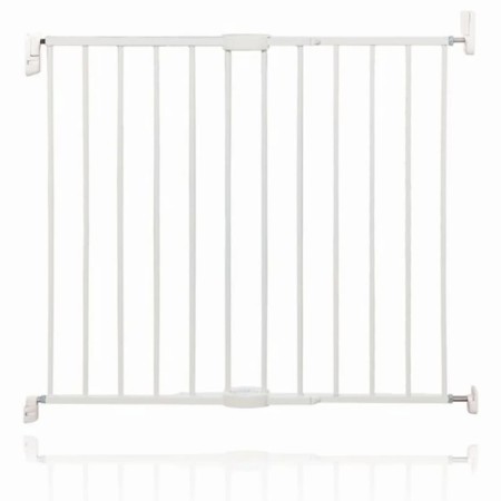 Mac Lean Valla de seguridad para bebés metal blanco 62-102 cm de , Puertas para niños y mascotas - Ref: Foro24-444074, Precio...