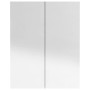 Armario de espejo de baño MDF gris brillante 60x15x75 cm de , Tocadores de baño - Ref: Foro24-331526, Precio: 112,64 €, Descu...