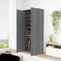 Mueble zapatero madera de ingeniería gris Sonoma 80x39x178 cm de , Zapateros y organizadores de calzado - Ref: Foro24-815532,...