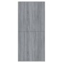 Mueble zapatero madera de ingeniería gris Sonoma 80x39x178 cm de , Zapateros y organizadores de calzado - Ref: Foro24-815532,...